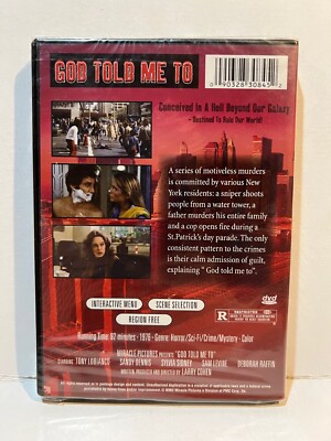 God Told Me To (DVD, 2004) 90328308452| eBay