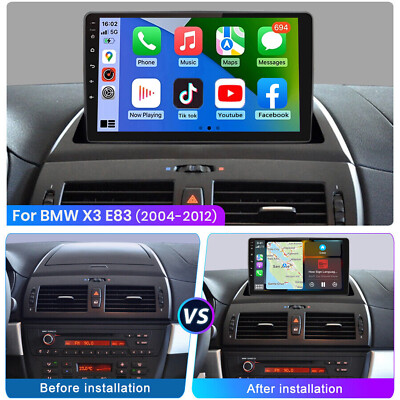 9'' For 2004-2012 BMW X3 E83 W/ Canbus For Android 13 Car Stereo Radio GPS 2+32GB