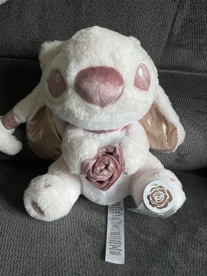 Disney Stitch Engel Valentine rosa Sakura LA VIE EN ROSE Medium Plüschtier Kuscheltier