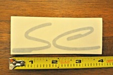 1saleen Sc Silver Decals Orig Oem