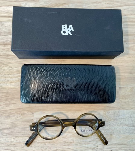 BLACK EYEWEAR - London Handmade Round Acetate Tortoise Eyeglasses POPS 40x25-145 - 第 10/10 張圖片