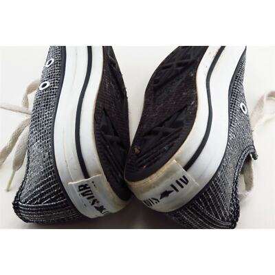 Converse All Star Women Low Top Sneakers Size 5 Casual Silver