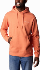 Columbia Men's Viewmont II Sleeve Graphic Hoodie - Desert Orange Size XL NWT 80