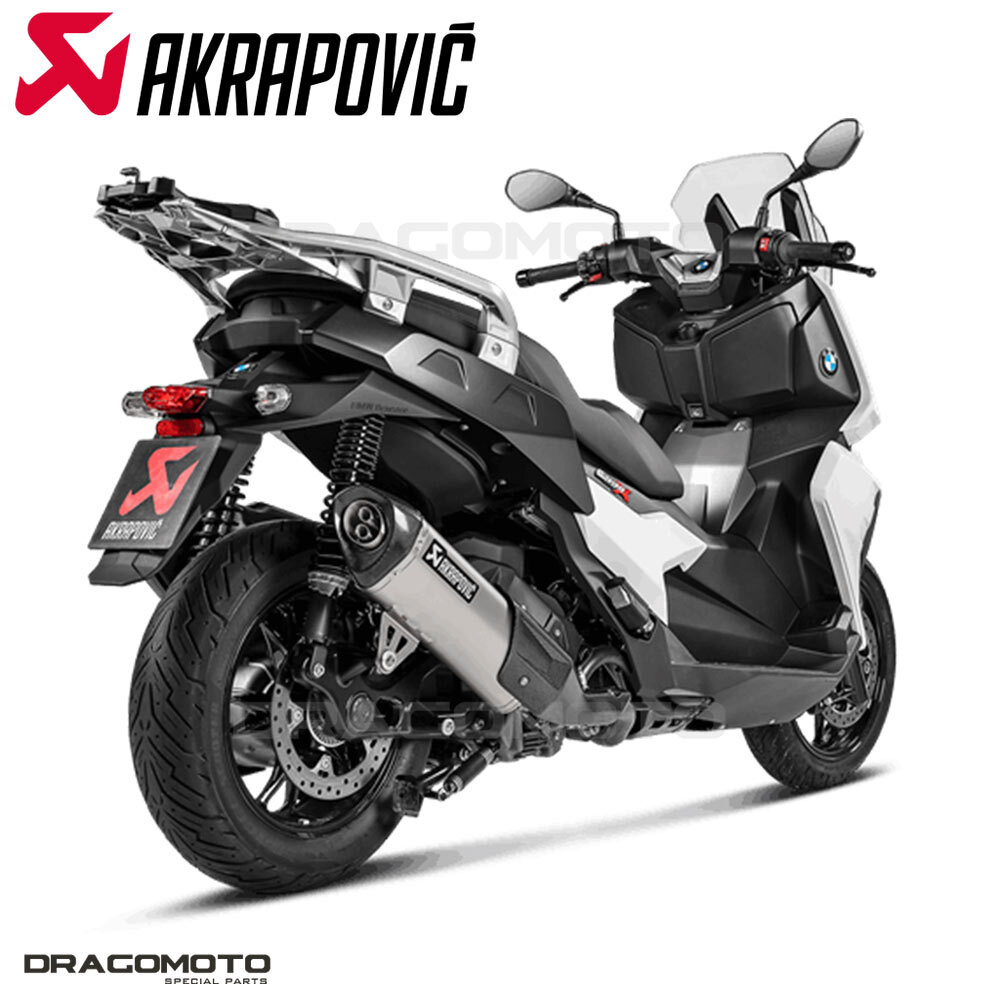 BMW C 400 X / GT 2019-2020 Exhaust AKRAPOVIC Titanium S
