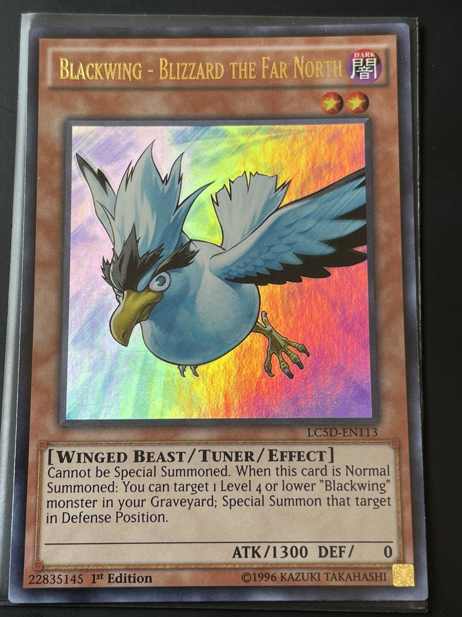 Blackwing - Blizzard the Far North - LC5D-EN113 - Ultra Rare NM