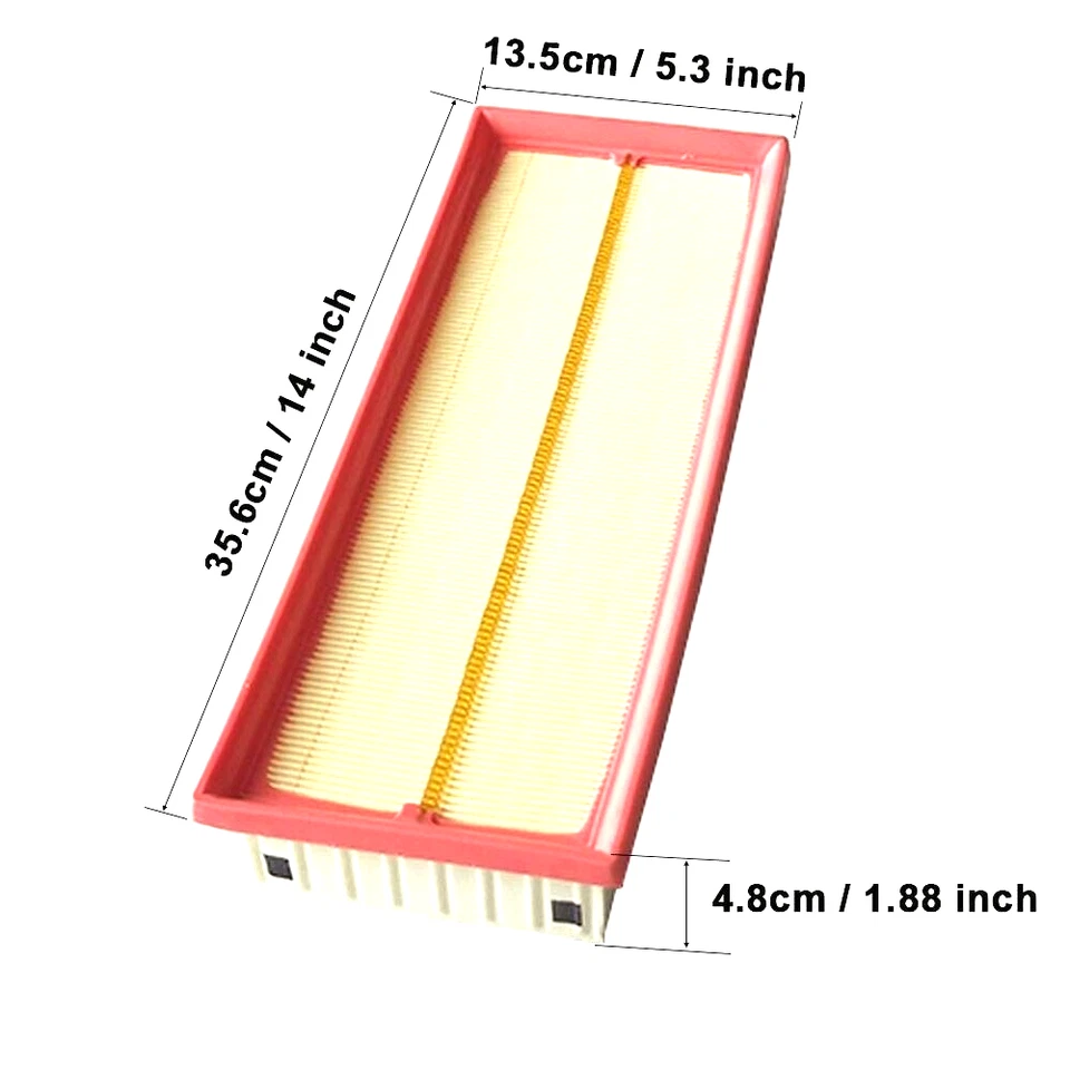 Conjunto de filtro de ar do motor para Mercedes Benz C300 E350 E550 ML350 1120940604 - Imagem 4 de 4