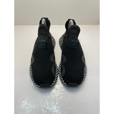 Adidas Deerupt Runner Athletic Shoes 5 Adidas Deerupt Runner Turbo Pink and Blue Running Shoes  main image 4