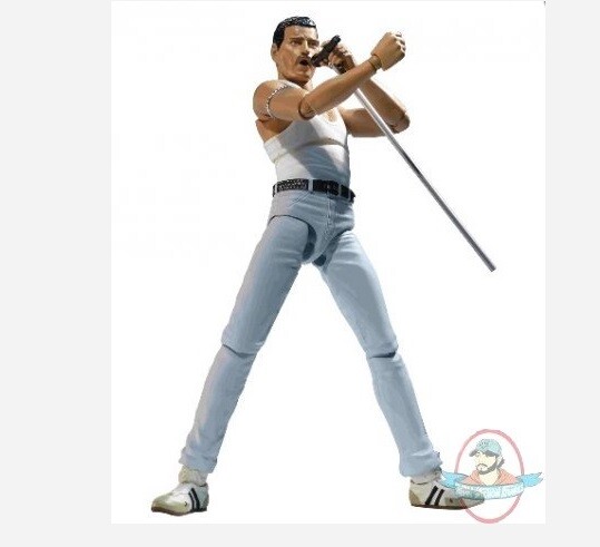 Freddie Mercury アクションフィギュア SHFiguarts Music S.H. Figuarts Freddie Mercury Action Figure - Walmart.com