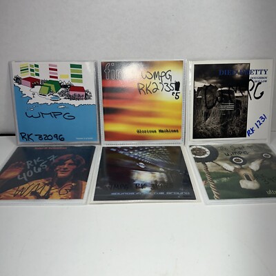 Ce Lot Of 6 Genre Rock Promo Cds