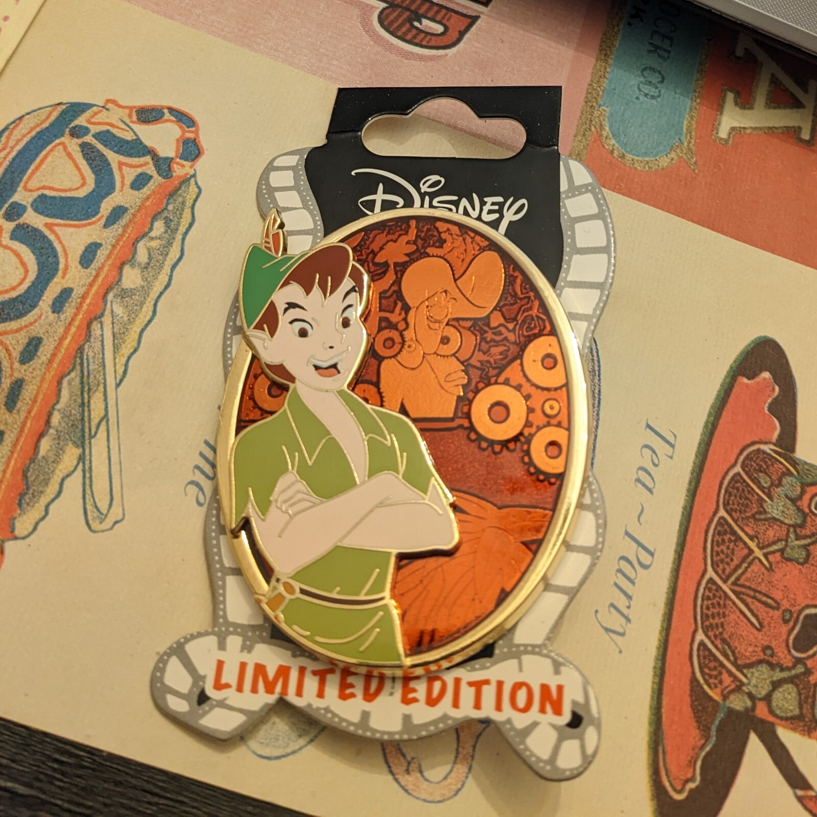 2022 D23 EXPO DSSH Fairytales Peter Pan Pin LE 400 Exclusive