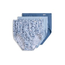 Jockey Women's 100 Cotton Elance Brief - 3 Pack