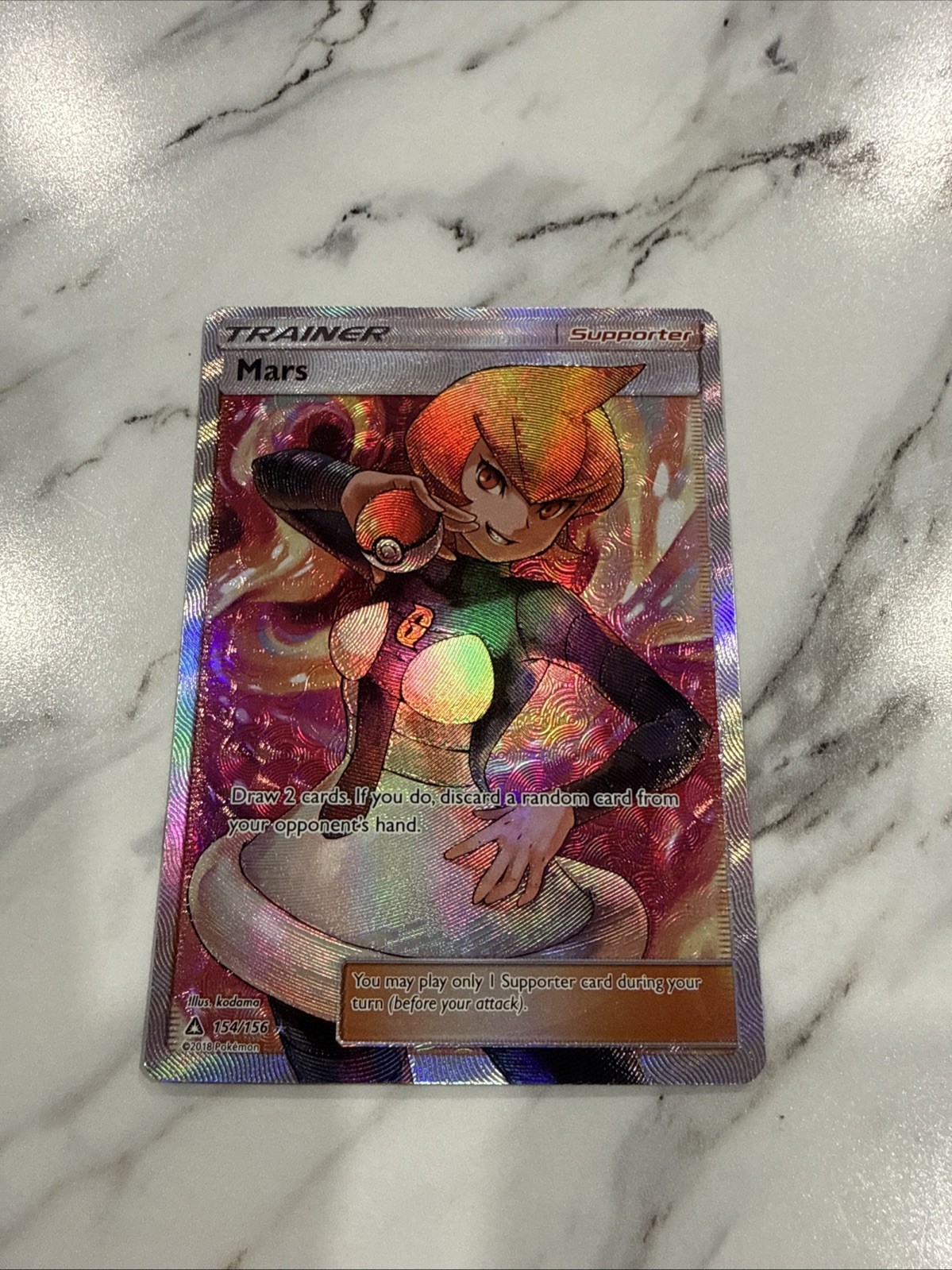 Mars (Full Art) 154/156 SM - Ultra Prism NM