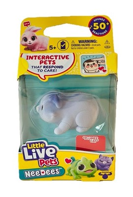 Little Live Pets Needees Interactive Plumee Cat NEW