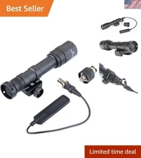 400 Lumen Tactical Flashlight with Pressure Switch - Lightweight & Durable