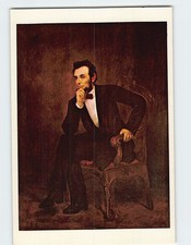 Postcard Abraham Lincoln By PA Healy Chicago Historical Society Chicago IL USA