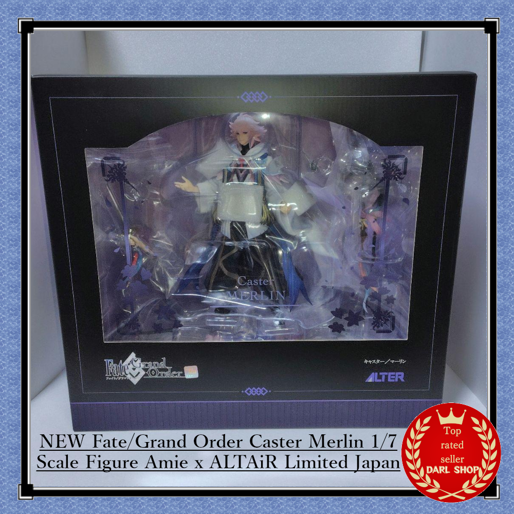 NEW Fate/Grand Order Caster Merlin 1/7 Scale Figure Amie x ALTAiR Limited Japan