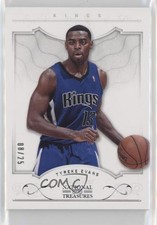 2012-13 Panini National Treasures Silver 8/25 Tyreke Evans #83 0c6