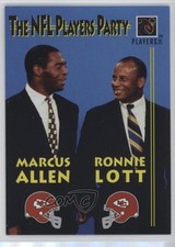 1995 NFL Players Party (Stay Cool in School) Marcus Allen Ronnie Lott HOF 0a2