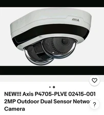 NEW!!! Axis P4705-PLVE 02415-001 2MP Outdoor Dual Sensor Network Camera