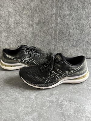 Asics Gel Kayano 28 Laufschuhe schwarz gepolstert Damen UK 7