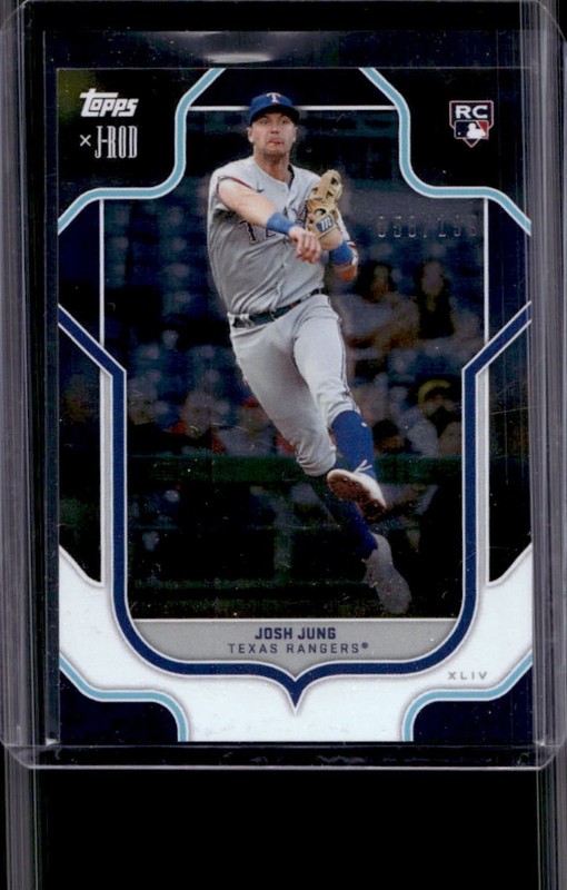 2023 Topps x J-Rod The Show Out Josh Jung RC Silver #/199 Rangers