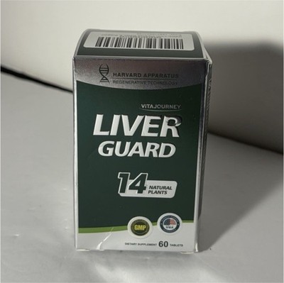 VitaJourney Liver Guard Liver Health Supplement 500mg Unflavored 60 Tablets