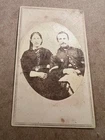 Civil War CDV Union Sargent & Wife NH VI Corps Badge