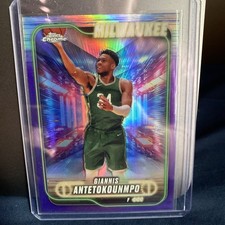 2024-25 Topps Chrome - Giannis Antetokounmpo #41 Pink Refractor