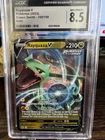 2023 POKEMON SWORD & SHIELD CROWN ZENITH #100 RAYQUAZA V CGC 8.5