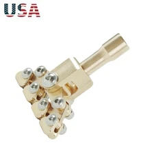 Ergonomic Fret Press Tool for Guitar Repair with Balanced Pressure Application