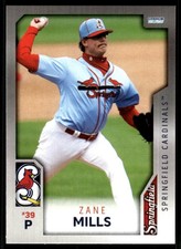 2025 Zane Mills Choice Minor League Rookie RC Springfield Cardinals