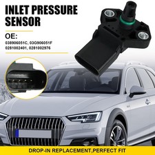 Manifold Boost Air Pressure Sensor MAP Fit For Audi Seat Skoda VW  038906051C UK