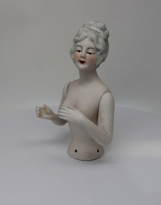 połowa lalki Mata Hari seksowny Half Doll Pincushion Arms Away francuski styl St