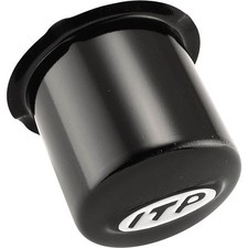 Black 4/110 ITP 4/110 Steel Center Caps - SM130BBX