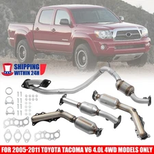 4x Catalytic Converters For 2003-2009 Toyota 4Runner 2005-2011 tacoma V6 4.0L #