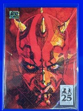 Darth Maul Galaxy 7 /50 Topps Star Wars Chrome Galaxy 2024 #AM-6
