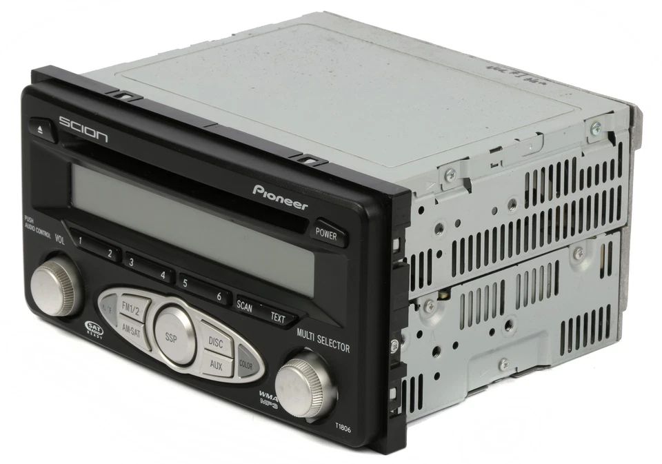 Toyota Scion TC XA XB Pioneer AMFM 2006-08 cara de CD única T1806 parte 08600-21802 Foto 3 de 4