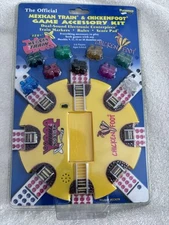 Puremco Mexican Train And Chickenfoot Dominoes Game Centerpiece Kit New Sealed