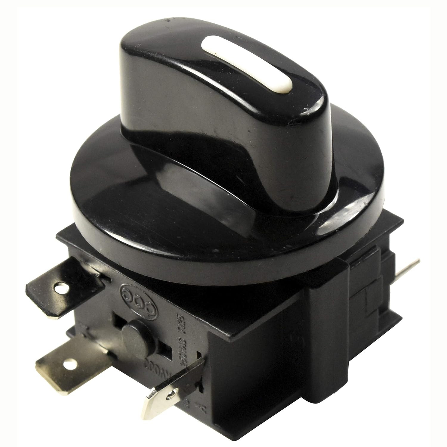 Heavy-Duty Rotary Switch 4-Position 3-Speed 120V-250V, 15A Fan Heater Speed Sele