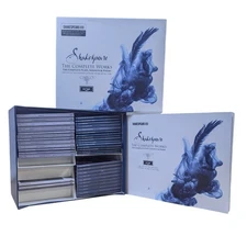 Shakespeare 400 The Complete Works Plays Sonnets Poems 100 CD Set Argo