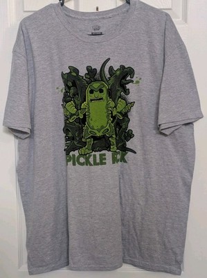 Rick and Morty Pickle Rick T-Shirt, 2XL, Funko Pop Tees, Adult Swim, Pre-Owned