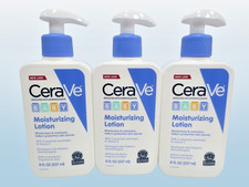 CERAVE BABY MOISTURIZING LOTION 8 OZ NWOB LOT OF 3
