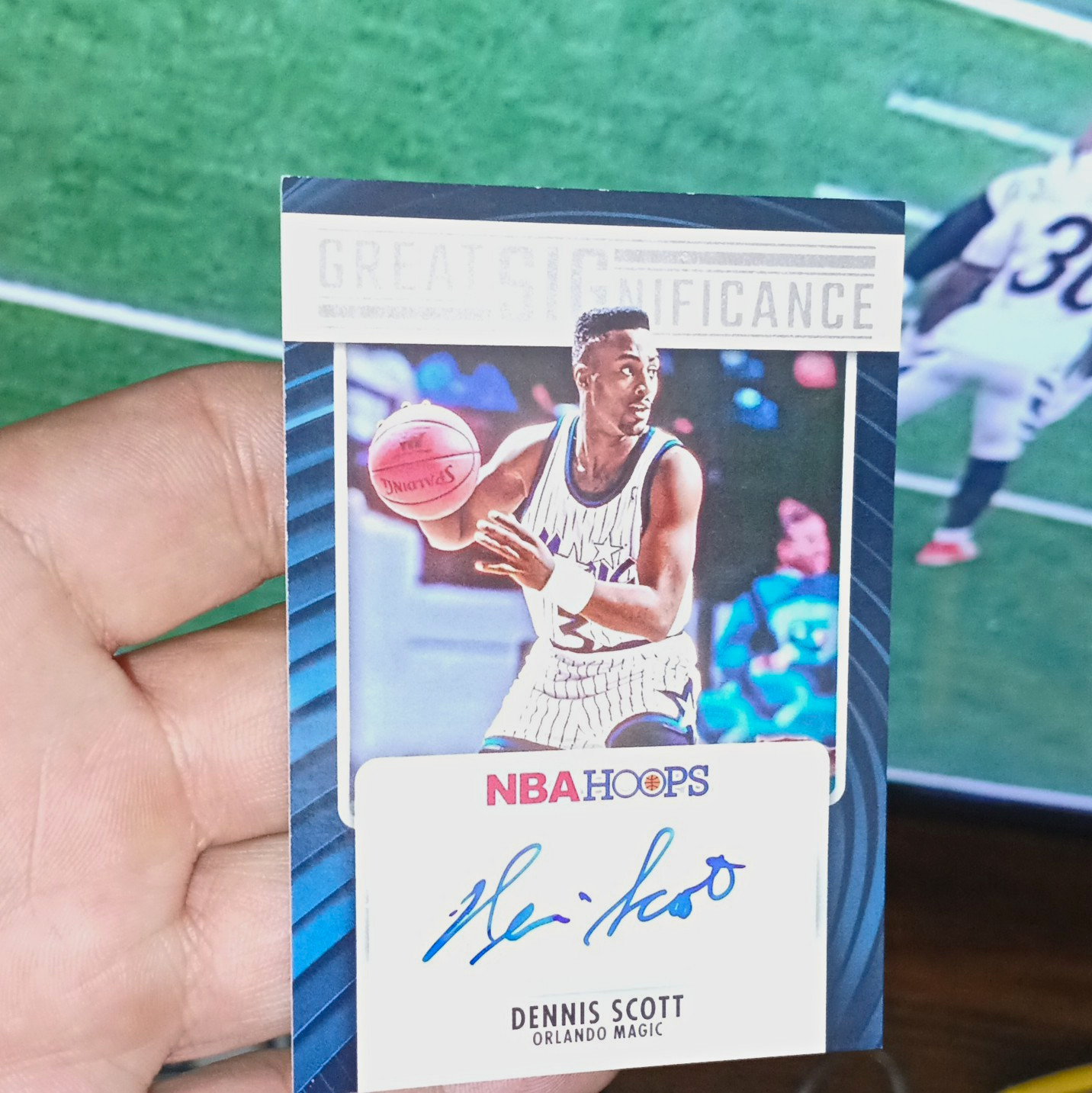 Panini 2023-24 NBA Hoops Great Significance Dennis Scott Auto Magic #GS-DEN