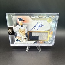 2025 Topps Transcendent Anthony Volpe WSPA-AV Auto Patch /15 Yankees