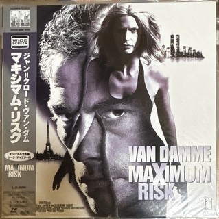 Maximum Risk JCVD Laserdisc 🇯🇵 With Obi