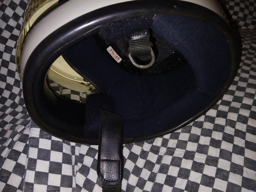 Vintage Bell Star 120 helmet 7-3/8 540 Racing visor vgc - Picture 14 of 21