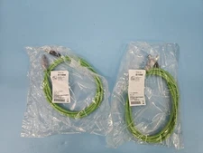 2PCS NEW IFM E11898 ETHERNET CONNECTION CABLE