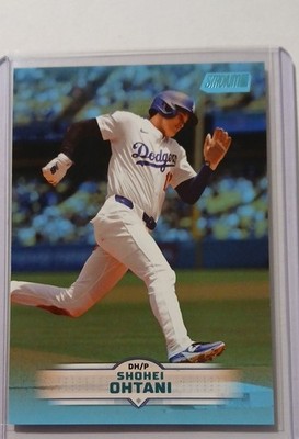 2025 Topps Stadium Club - Shohei Ohtani #58 Light Blue Foil