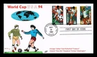 US COVER WORLD CUP SOCCER FDC COMBO HAND COLORED INFO CACHET