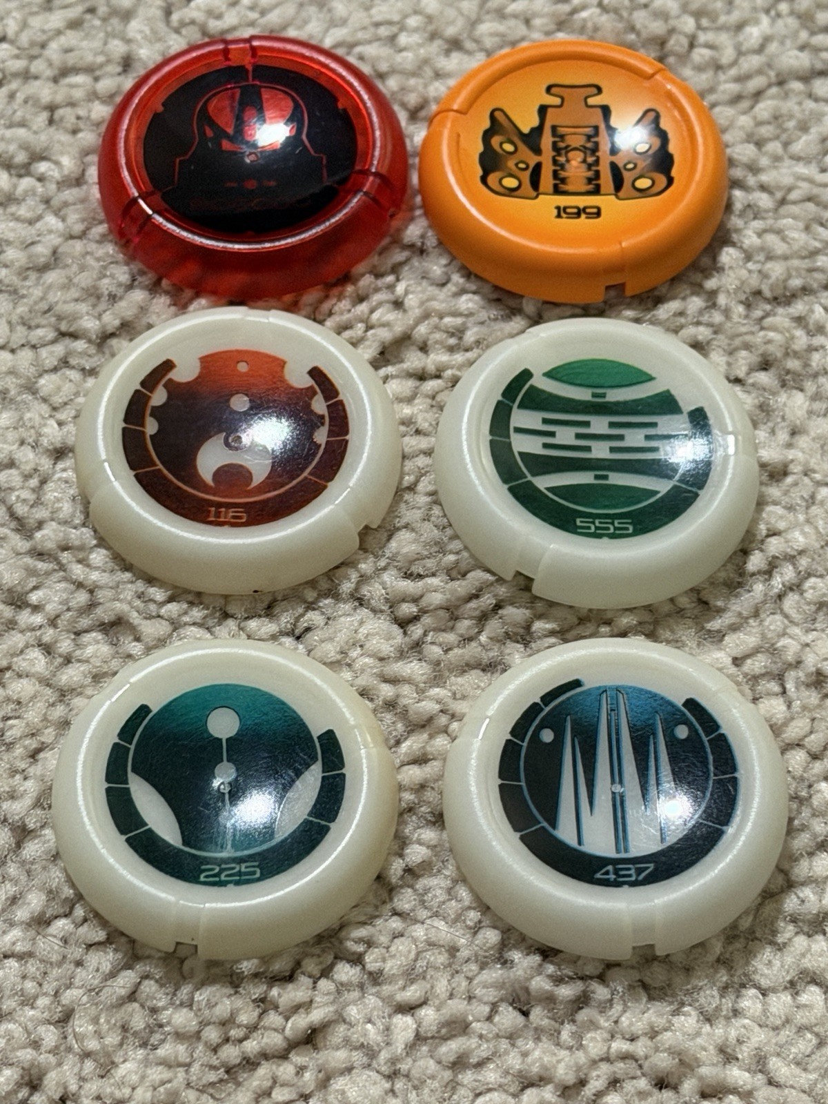 LEGO BIONICLE Throwing Discs Lot of 6 - IDs 199 225 437 555 | eBay